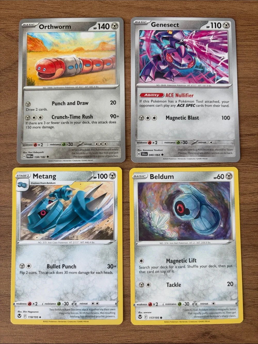 ⚙️ Steel Industrial Machine Pokémon Lot | Beldum Duraludon Meltan Klink ✨5/$25✨